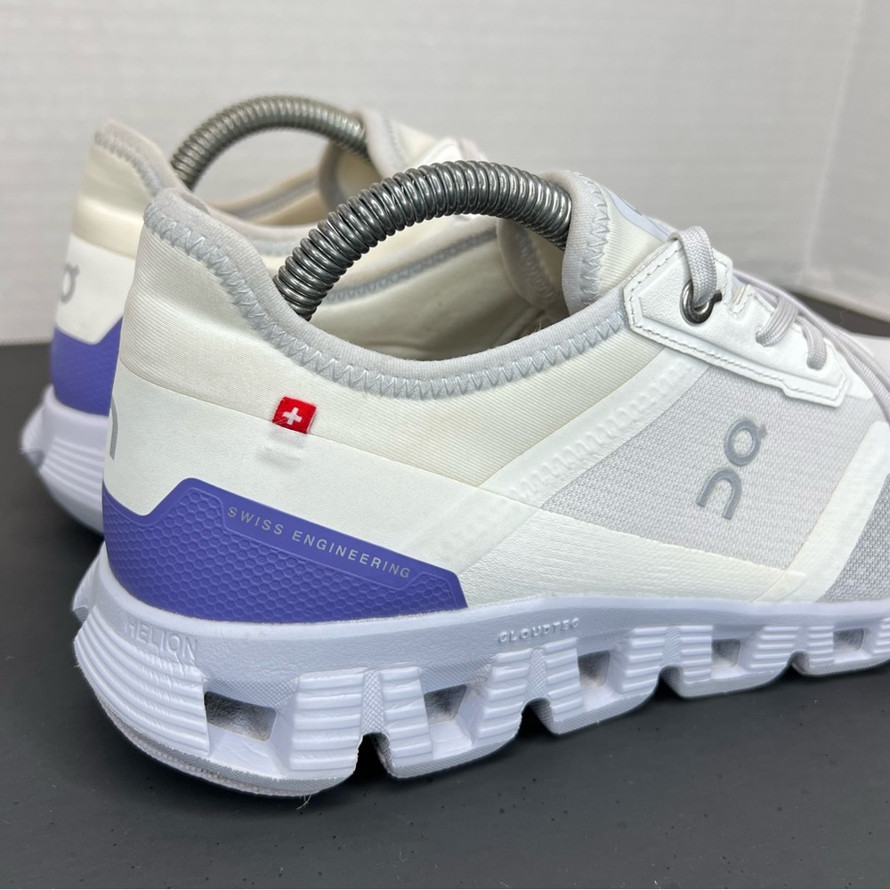 On Cloud X 3AD Womens Sz 9 3WD30301375 Undyed/Nimbus Superb Clean No Box - Picture 7 of 16